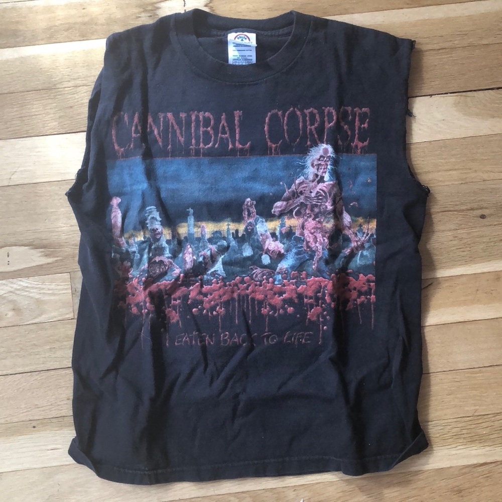 Sleeveless Vintage Rock Tee